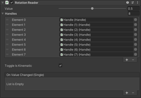 Rotation Reader component